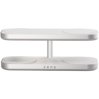 Ładowarka indukcyjna ZENS Quattro Charger Pro 4 4w1 Qi2 15W Biały