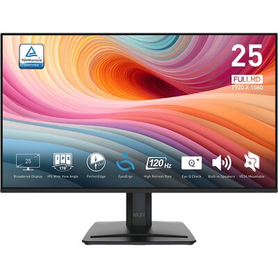 Monitor MSI Pro MP251 E2 24.5" 1920x1080px IPS 120Hz 1 ms [MPRT]