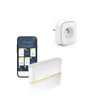 Centralka SOMFY TaHoma 1870595 ZigBee + Gniazdko SOMFY 1871215 Zigbee