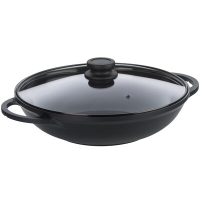 Patelnia wok KELA KE-15174 Atura 32 cm Czarny