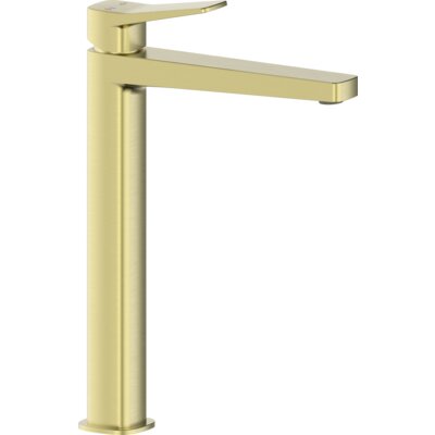 Bateria umywalkowa KFA ARMATURA Malaga 4522-712-31 Złoto szczotkowane