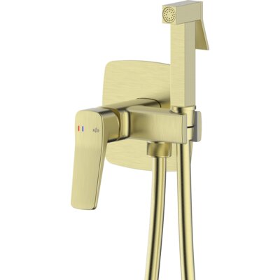 Bateria bidetowa KFA ARMATURA Malaga 4529-512-31 Złoto szczotkowane