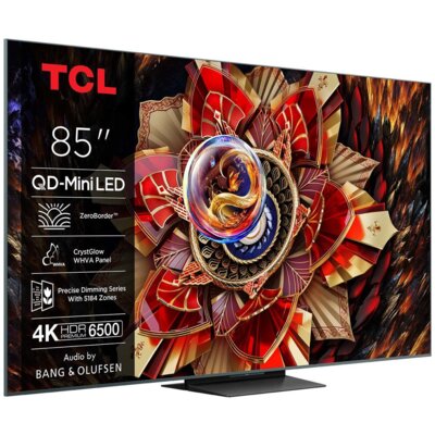 Telewizor TCL 85C9K 85" QD-Mini LED 4K 144Hz Google TV Dolby Vision IQ Dolby Atmos HDMI 2.1