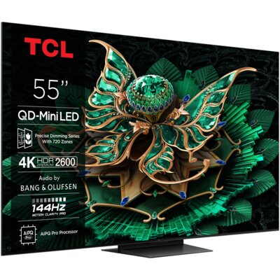Telewizor TCL 55C7K 55" QD-Mini LED 4K 144Hz Google TV Dolby Vision IQ Dolby Atmos HDMI 2.1