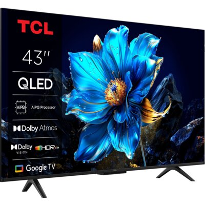 Telewizor TCL 43P79K 43" QLED 4K Google TV Dolby Atmos Dolby Vision HDMI 2.1