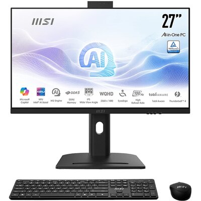 Komputer MSI Modern AM273QP AI 1UM-07SEU 27" IPS Ultra 7-155H 32GB RAM 1TB SSD Windows 11 Professional