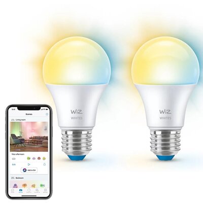 Inteligentna żarówka LED WIZ 929003781942 8 W E27 Wi-Fi Bluetooth (2 szt.)