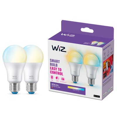 Inteligentna żarówka LED WIZ 929003781942 8 W E27 Wi-Fi Bluetooth (2 szt.)