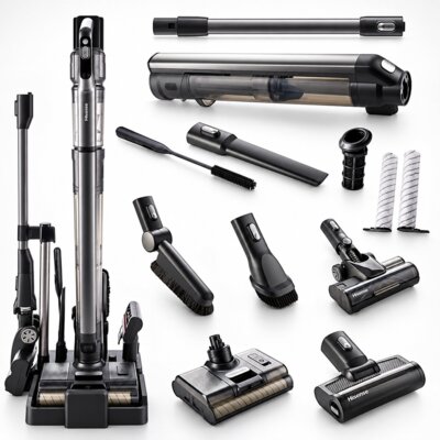 Odkurzacz pionowy HISENSE Wet&Dry Expert HFC743169BKA 3w1 Bezprzewodowy (Mopujący)