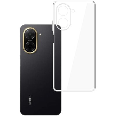 Etui 3MK Clear Case do Redmi A5 5G Przezroczysty