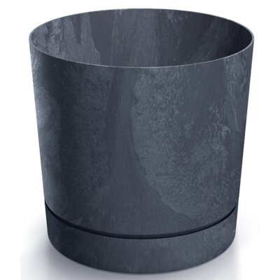 Donica PROSPERPLAST Tubo P Beton Effect DPOP400E 35L Antracytowy