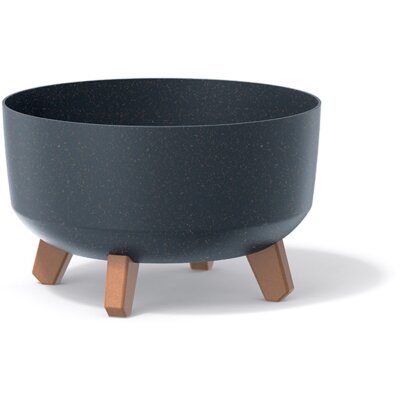 Doniczka PROSPERPLAST Gracia Low DGRL300LW (28,5 x 17,7 cm) 6.8L Antracytowy