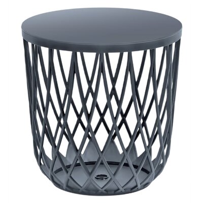 Stolik ogrodowy PROSPERPLAST z funkcją schowka Antracyt