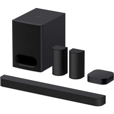 Soundbar SONY HT-S60/Bravia Theatre System 6 Czarny 5.1-kanałowy, 1000W, HDMI eARC, Bluetooth, Dolby Atmos, Dolby True HD, DTS:X