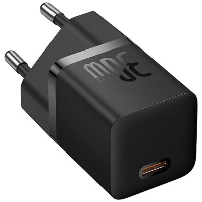 Ładowarka sieciowa BASEUS GaN5 30W Czarny ładowarka sieciowa USB-C