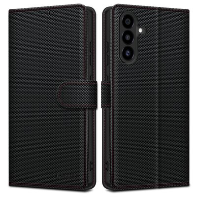 Etui TECH-PROTECT Wallet RS do Samsung Galaxy A56 5G Czarno-czerwony
