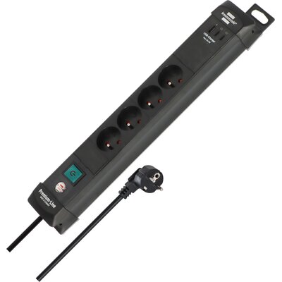 Listwa BRENNENSTUHL Premium-Line 4GN (3 m) Czarny