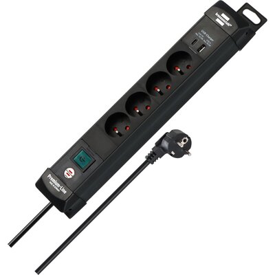 Listwa BRENNENSTUHL Premium-Line 4GN (1.8 m) Czarny