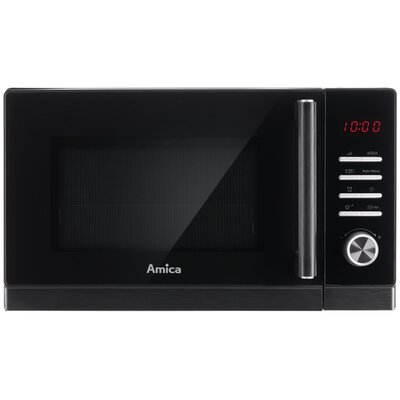 Kuchenka mikrofalowa AMICA AMMF23E1GFB 1250W beztalerzowa pojemność 23L FullFlat Czarny