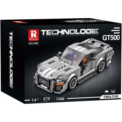 Klocki plastikowe REOBRIX Technologie Samochód GT500 682