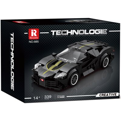 Klocki plastikowe REOBRIX Technologie Samochód wyścigowy La Voiture Noire 685