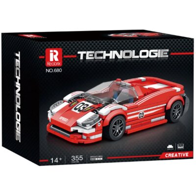 Klocki plastikowe REOBRIX Technologie Samochód wyścigowy 917 Living Legend 680