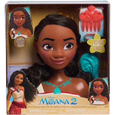 Lalka JUST PLAY Disney Princess Głowa do stylizacji Vaiana 2 Moana 87048