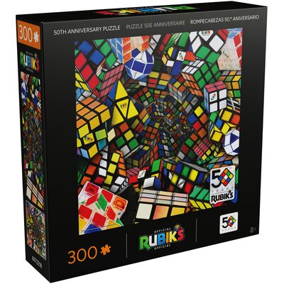 Puzzle RUBIKS Rubik’s Cube 50-lecie Kostki Rubika 6072218 (300 elementów)