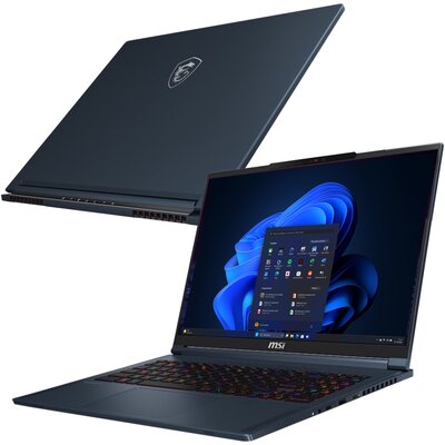 Laptop MSI Stealth 16 AI Studio A1VIG-009PL 16" IPS Ultra 9-185H 32GB RAM 2TB SSD GeForce RTX4090 DLSS 3 Windows 11 Home + Karta zniżkowa G2A