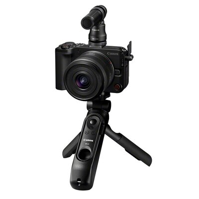 Aparat bezlusterkowy CANON EOS R50 V + Obiektyw RF-S 14-30 mm f/4.0 - 6.3 IS STM PZ Content Creator 25.5Mpix, 4K, APS-C