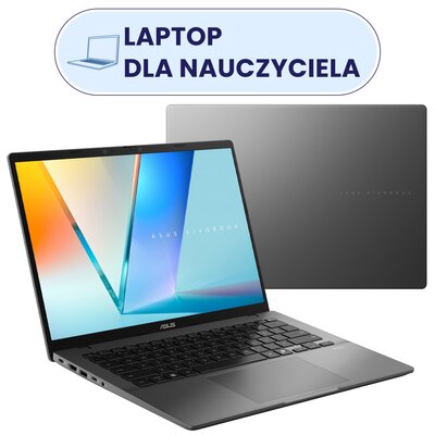 Laptop ASUS VivoBook S14 S3407QA-KP003W 14" IPS Snapdragon X X1-26-100 16GB RAM 512GB SSD Windows 11 Home, Funkcje AI