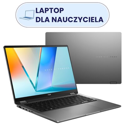 Laptop ASUS VivoBook 14F TP3407SA-QL006W 14" OLED U7-258V 32GB 1TB SDD Windows 11 Home Szary, Funkcje AI