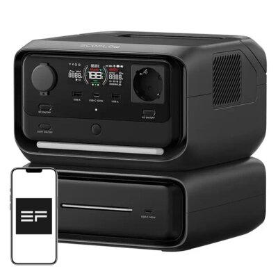 Stacja zasilania ECOFLOW River 3 Max 572 Wh Bank energii