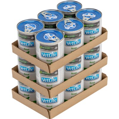 Karma dla psa FARMINA Vet Life Canine Renal 18 x 300 g