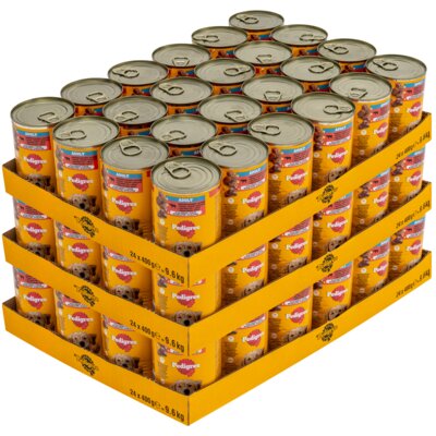 Karma dla psa PEDIGREE Wołowina 72 x 400 g