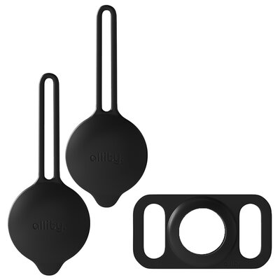 Zestaw etui ALLITY na Apple AirTag (3 szt.) Czarny