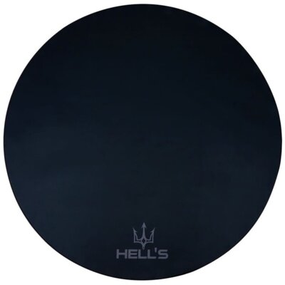 Mata pod fotel HELL'S CHAIR Rainbow Czarny