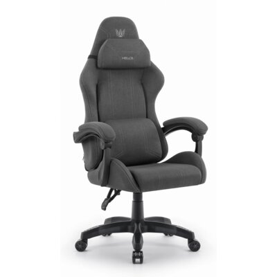 Fotel gamingowy HELL'S CHAIR HC-1014 Szaro-Czarny