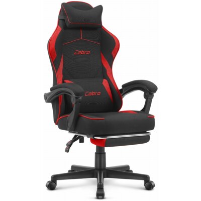 Fotel CABRO C502 Czarno-Czerwony