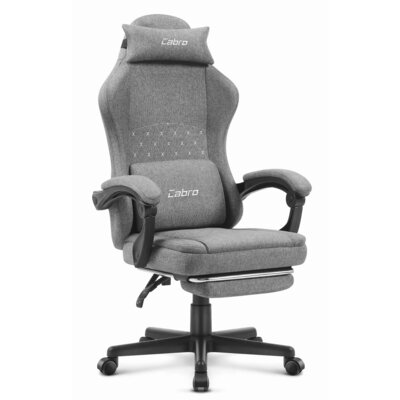 Fotel CABRO C503 Szaro-czarny