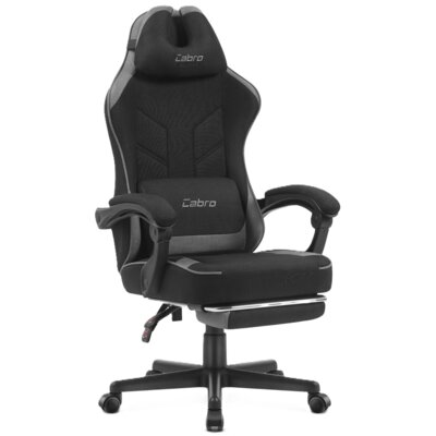 Fotel CABRO C504 Czarno-szary