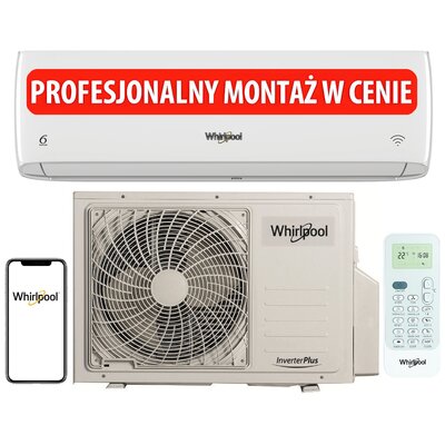 Klimatyzator Split, Pompa ciepła powietrze - powietrze WHIRLPOOL SPICR309WFI z usługą montażu