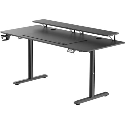 Biurko ULTRADESK Highlander XXL Czarny