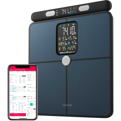 Waga łazienkowa SENCOR SBS 9102BK