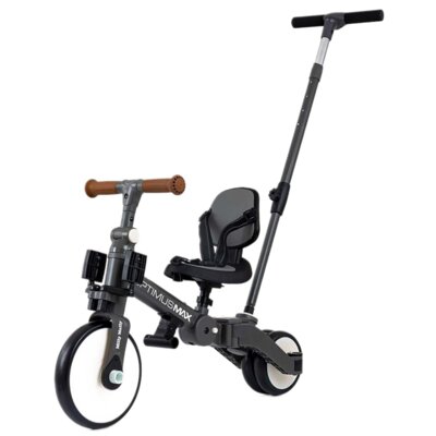 Rowerek biegowy MILLY MALLY Optimus Max 5w1 Ciemnoszary