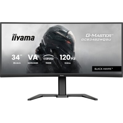 Monitor IIYAMA G-Master Black Hawk GCB3482WQSU-B1 34" 3440 x 1440 120Hz Curved