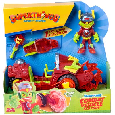Zabawka SUPERTHINGS Kazoom Power Combat Vehicle Kid Fury PSTSP116IN200