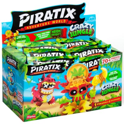 Figurka PIRATIX Adventure World Crazy Jungle Display (1 figurka)