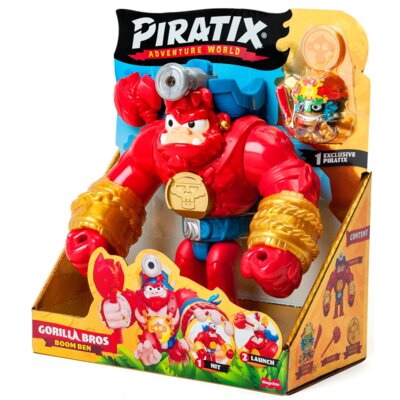 Zestaw figurek PIRATIX Adventure World Gorilla Bros Boom Ben PPXSP116IN50