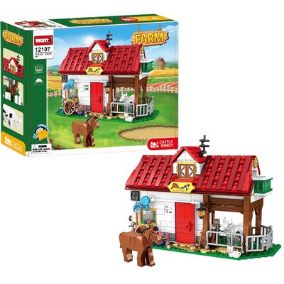 Klocki plastikowe WOMA Ranczo 12107-Ds